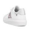 Rieker Laced Platform May Trainer - White Silver